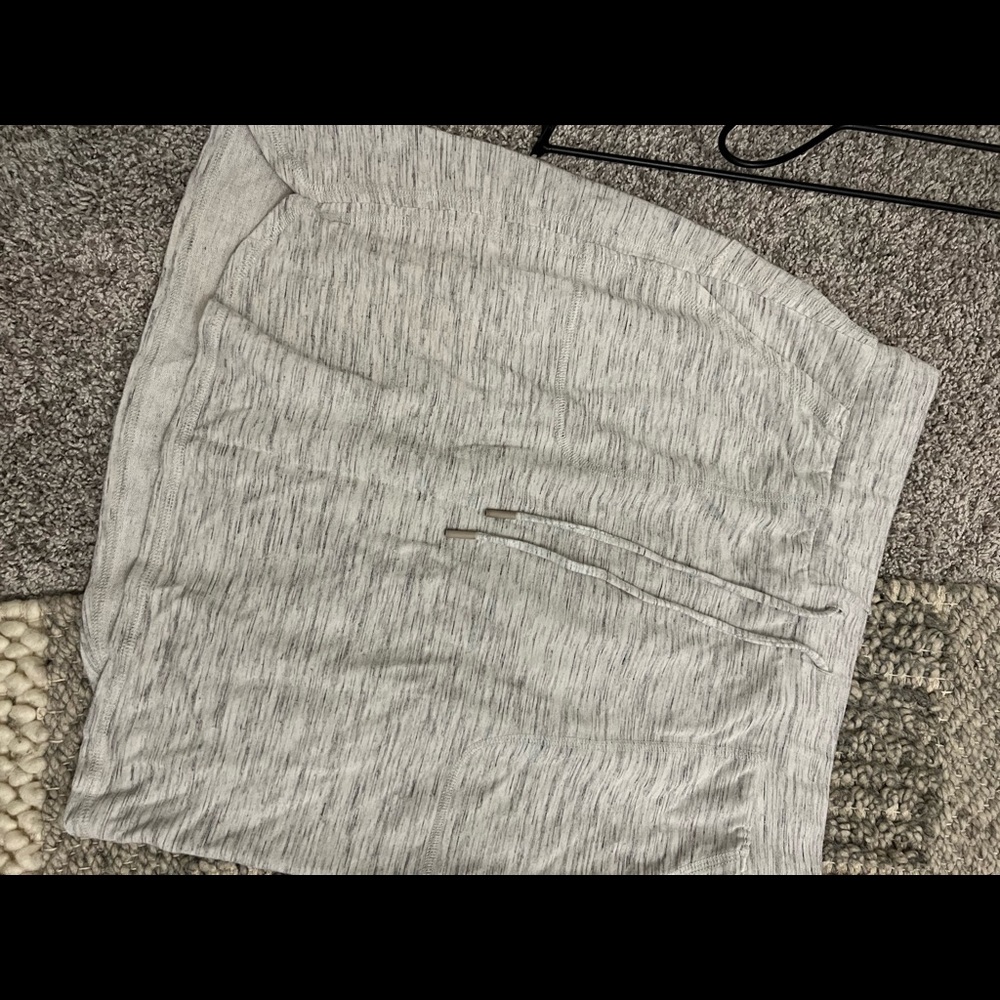 Grey Hilary Radley Midi Skirt